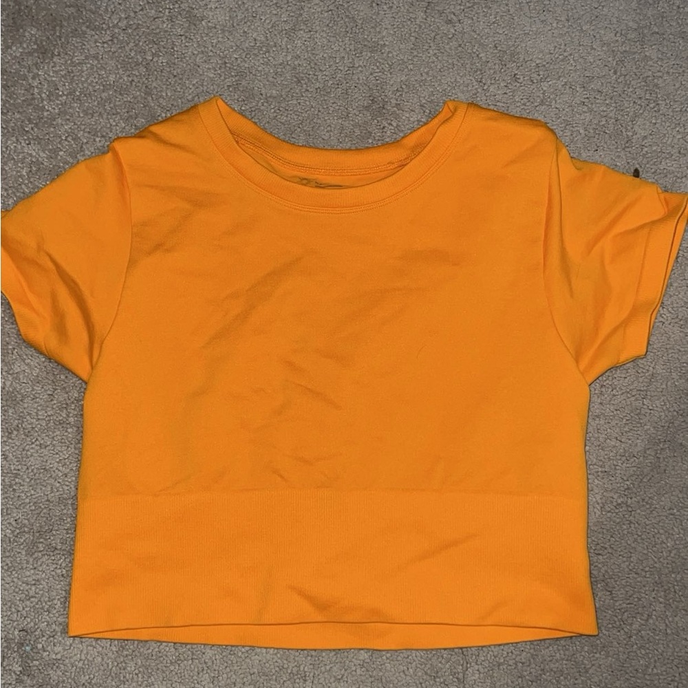 aerie offline cropped shirt